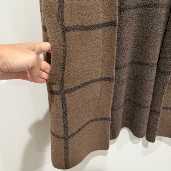 CARVE DESIGNS Durango Plush Cardigan Dark Brown Birdseye Pockets Size XS - Picture 3 of 8